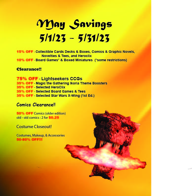 May Sales