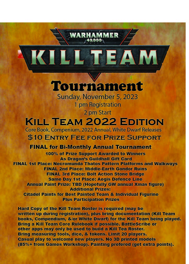 Kill Team Tournament