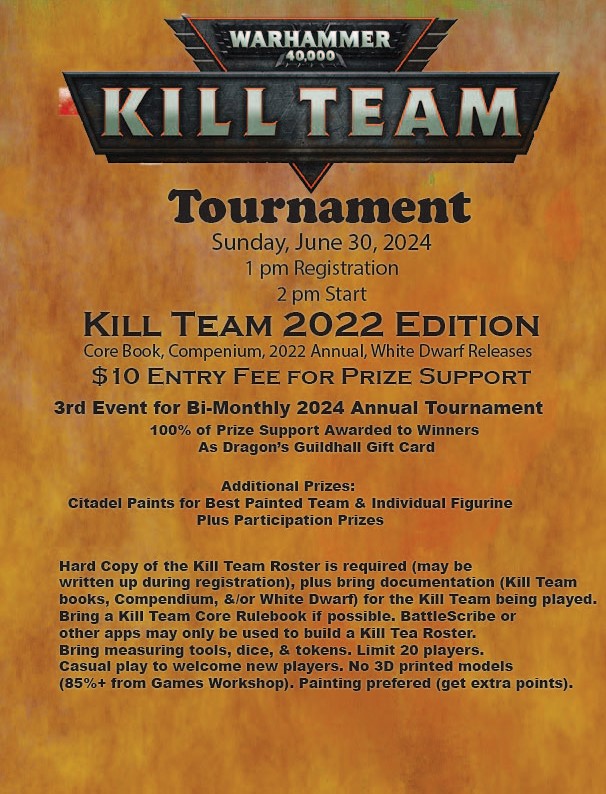 Kill Team April 24