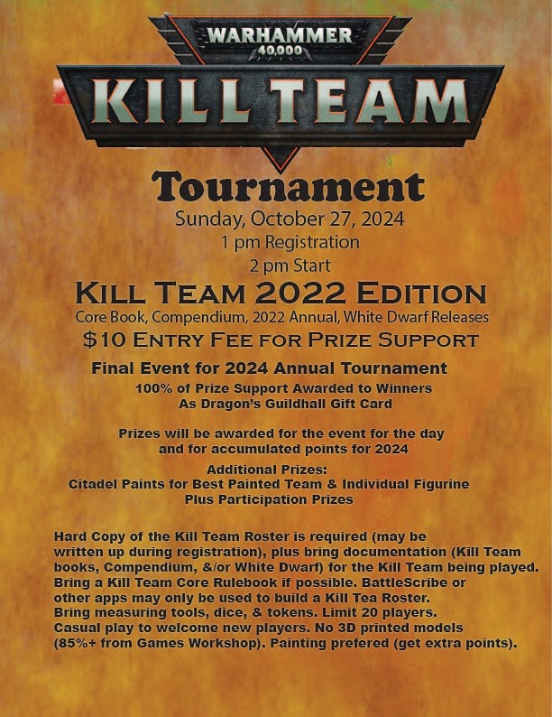 Kill Team October 24